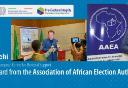 Premio da parte dell'Associazione delle Autorità Elettorali Africane