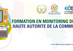 Media Monitoring Training for the Haute Autorite de la Communication in Guinea 