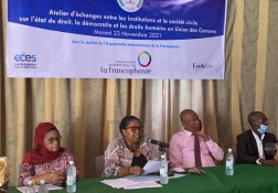 Dibattiti tra le istituzioni ed i gruppi della società civile - Moroni, Unione delle Comore