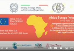 ECES high level dialogue at the Africa - Europe Week 2022 