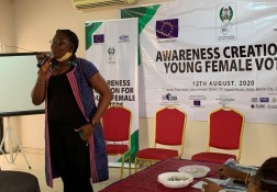 Young women voters awareness session
