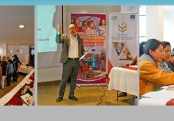 ECES organise une formation LEAD à l'École d'éducation électorale de la Fundación Construir