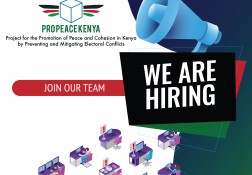 PRO PEACE KENYA IS HIRING 