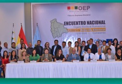 Séminaire ouvert sur la réforme électorale à Cochabamba