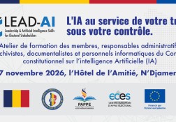Prochainement une formation LEAD-AI pour les membres du Conseil constitutionnel