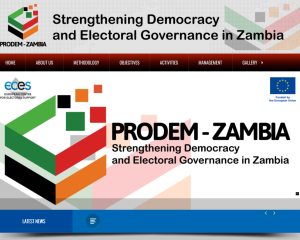 Strengthening Democracy and Electoral Governance in Zambia (PRO-DEM Zambia)