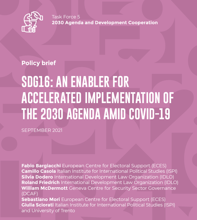 Policy Brief - Mise en oeuvre de l'Agenda 2030 au coeur de la COVID-19 ...